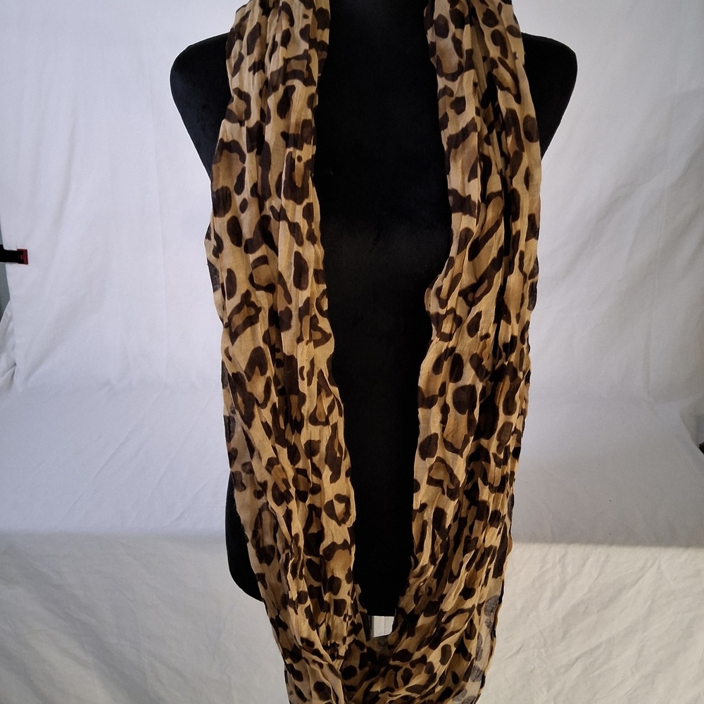 Leopard Print Scarf